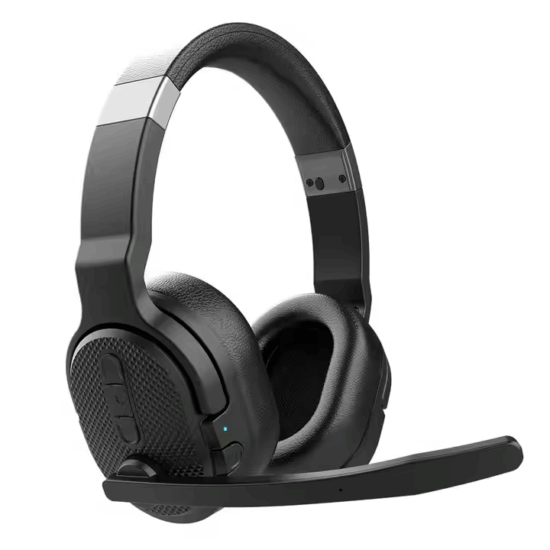 Over-ear stereo Bluetooth headphones with ANC