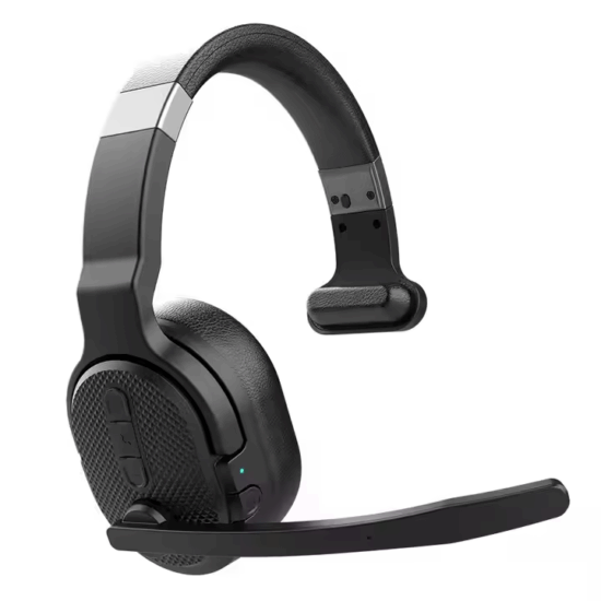 Over-ear stereo Bluetooth headphones with ANC