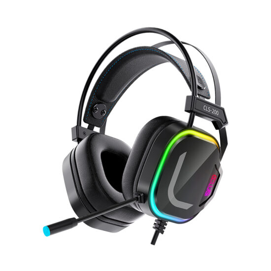 RGB Wired Gaming Headset with Microphone for PC