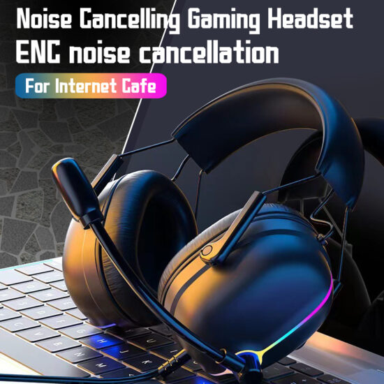 RGB In-Ear Gaming Headset with 7.1 Surround and Mic