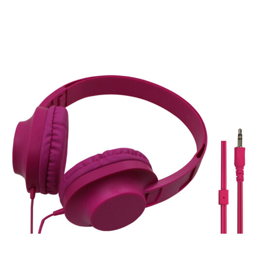 Custom wired headphones in multiple colors