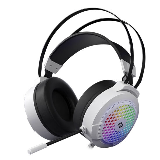 Wired PC gaming headset with microphone