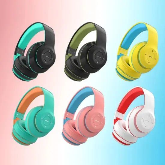 Foldable Bluetooth Gaming Headphones with ANC