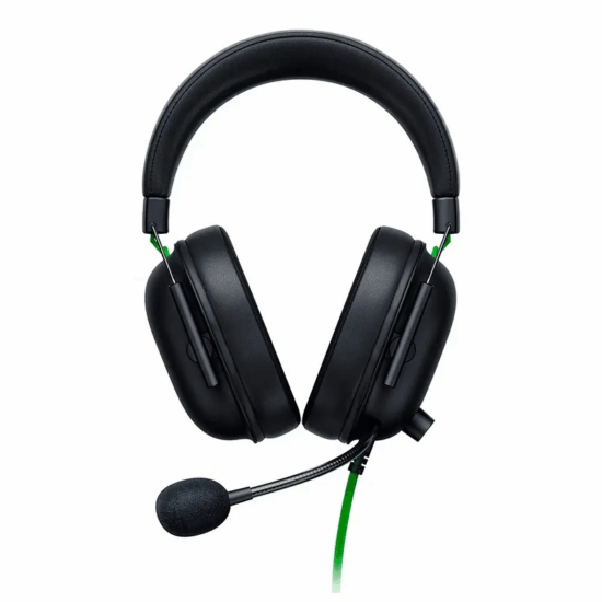 Wireless gaming headset with 7.1 surround sound and mic