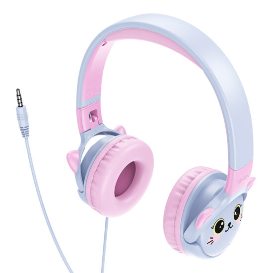 Kids wired headphones with 3.5mm jack
