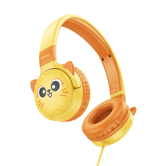 Kids wired headphones with 3.5mm jack