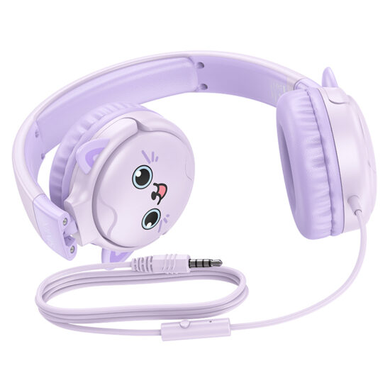 Kids wired headphones with 3.5mm jack
