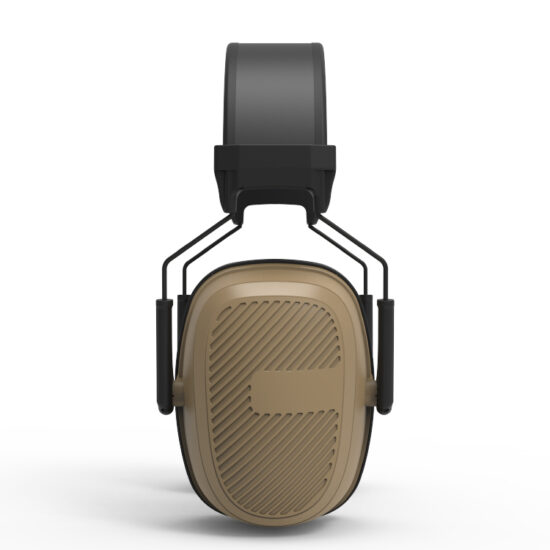  Helmet Mounted Noise Reduction Ear Protection with FM