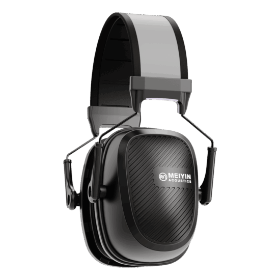  Helmet Mounted Noise Reduction Ear Protection with FM
