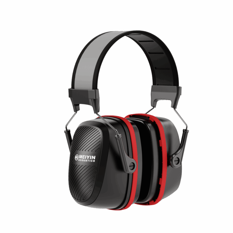 Helmet Mounted Noise Reduction Ear Protection with FM