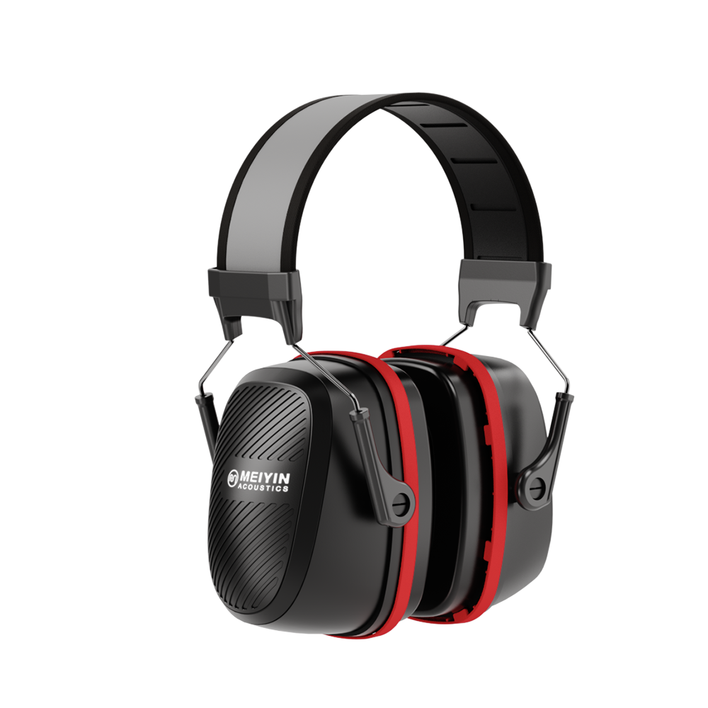 Helmet Mounted Noise Reduction Ear Protection with FM