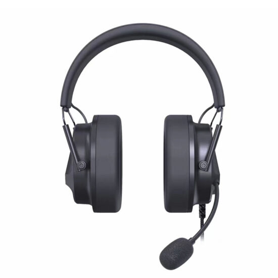 Wired USB gaming headset for PC/laptop with LED and mic