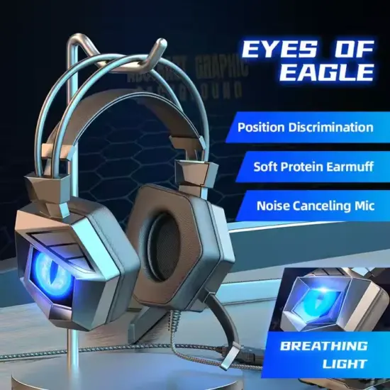 In-Ear Gaming Headset with Microphone