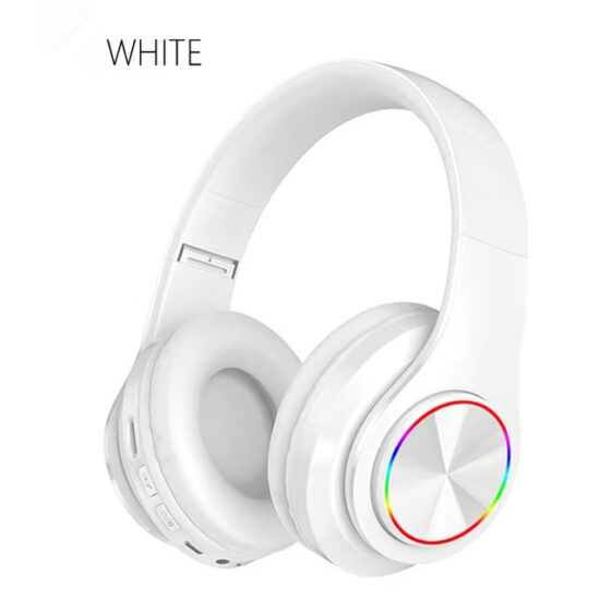 Foldable wireless gaming headset with mic and custom logo