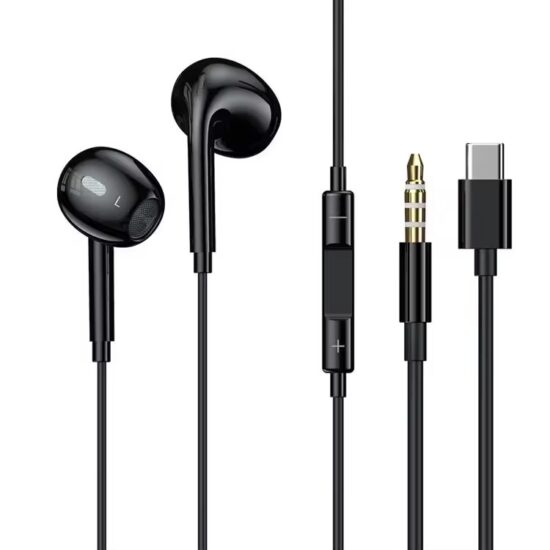 HiFi wired in-ear sports earphones with mic