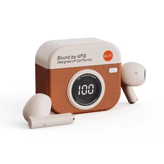 Noise cancelling wireless earbuds with charging case