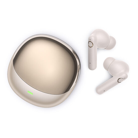 Wireless ANC sports earbuds semi in-ear design