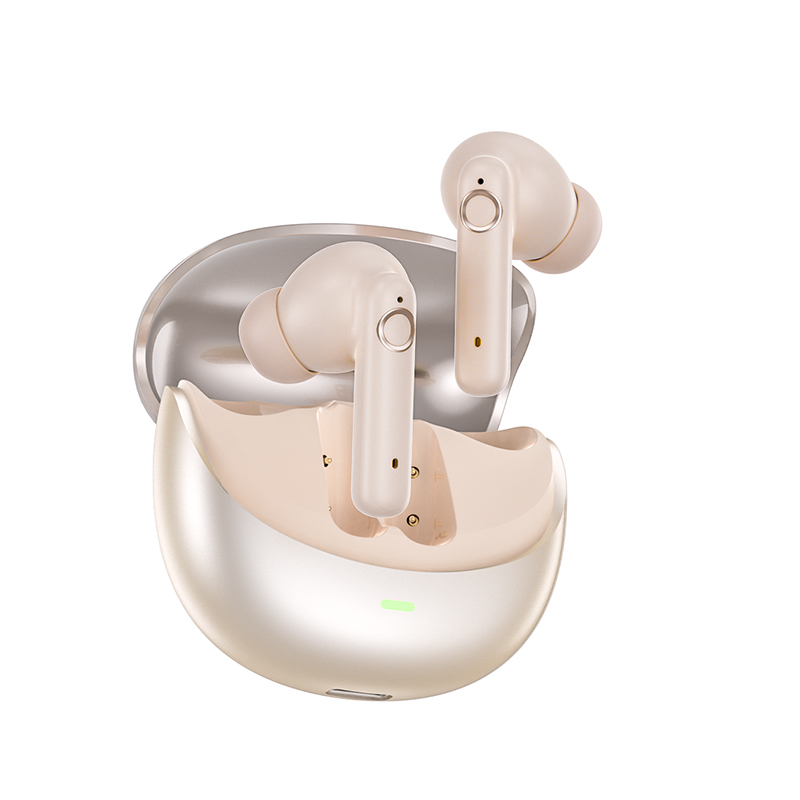 Wireless ANC sports earbuds semi in-ear design