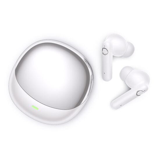 Wireless ANC sports earbuds semi in-ear design