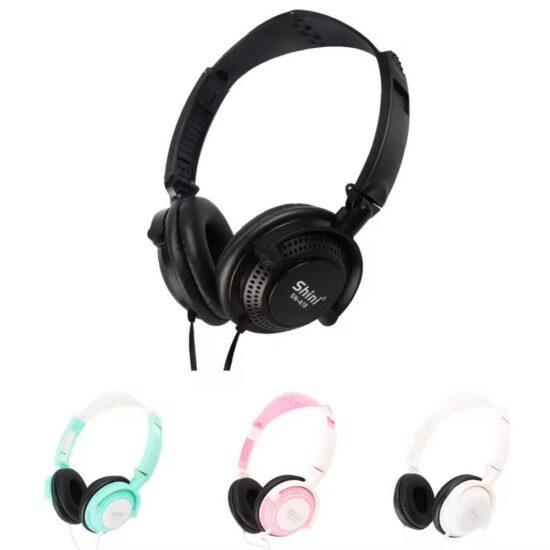 3.5mm wired over-ear stereo headphones
