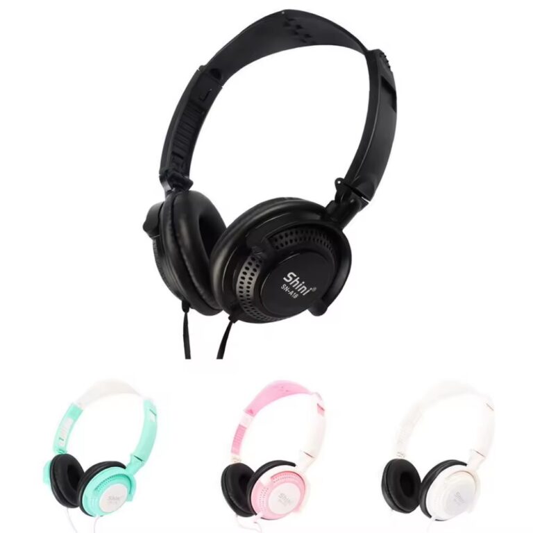 3.5mm wired over-ear stereo headphones