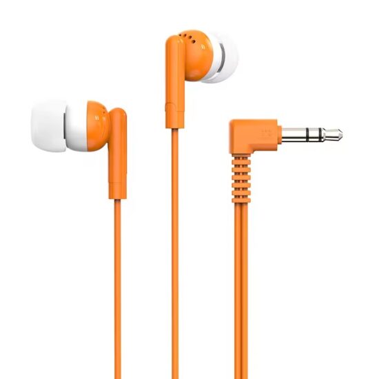 Colorful ABS wired in-ear earphones with clear sound