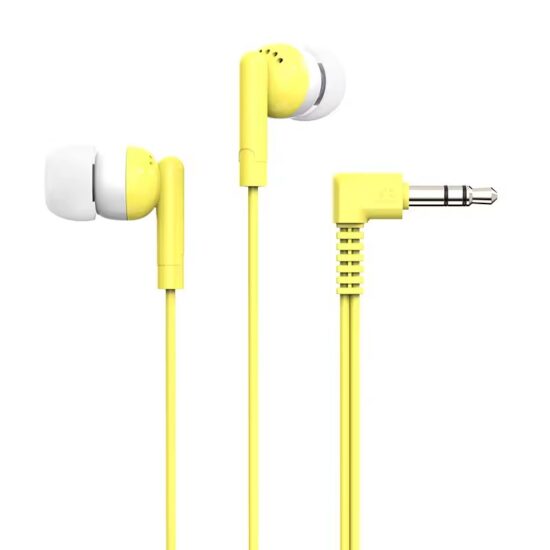 Colorful ABS wired in-ear earphones with clear sound