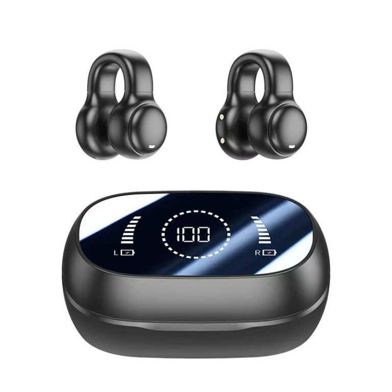 Lightweight bone conduction headphones for sports and work