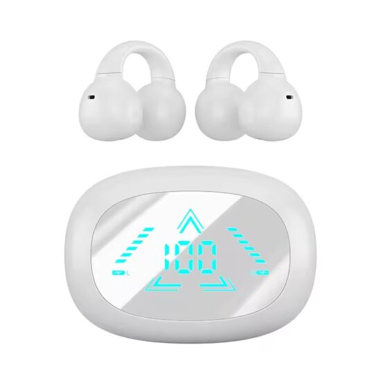 Noise cancelling gaming headphones with digital display