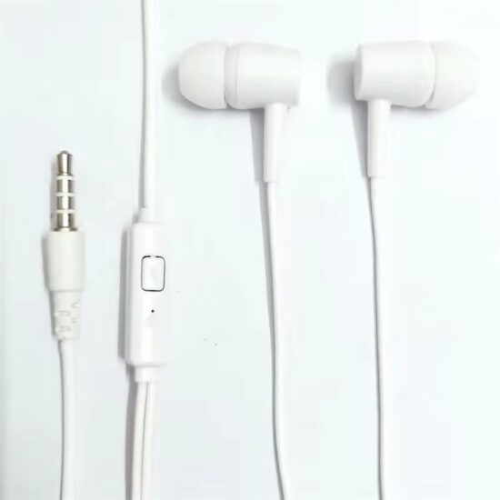 Universal wired earphones with mic for mobile phones