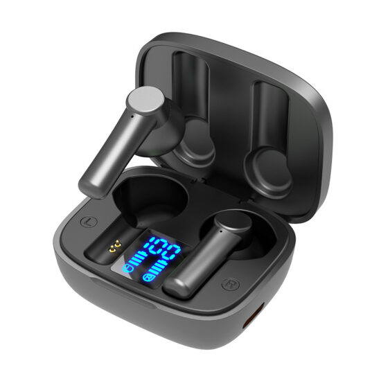 TWS wireless sport earbuds with noise cancelling