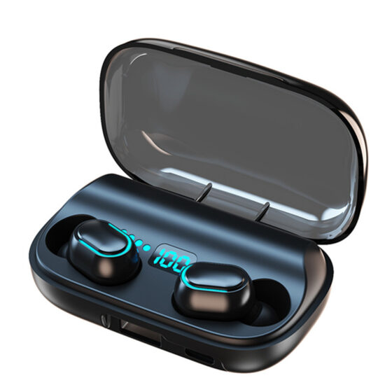 TWS wireless sport earbuds with noise cancelling