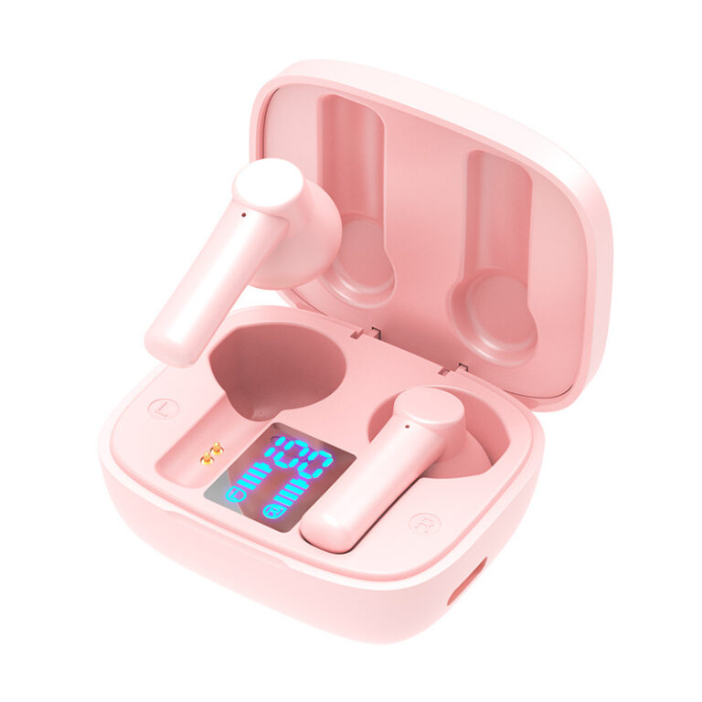 TWS wireless sport earbuds with noise cancelling