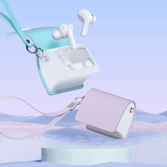 Compact in-ear wireless Bluetooth earbuds