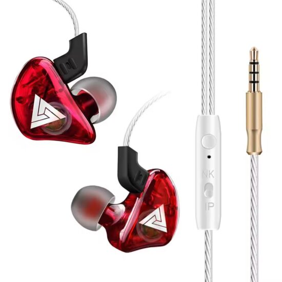 HiFi 3.5mm Wired In-Ear Earphones with Bass