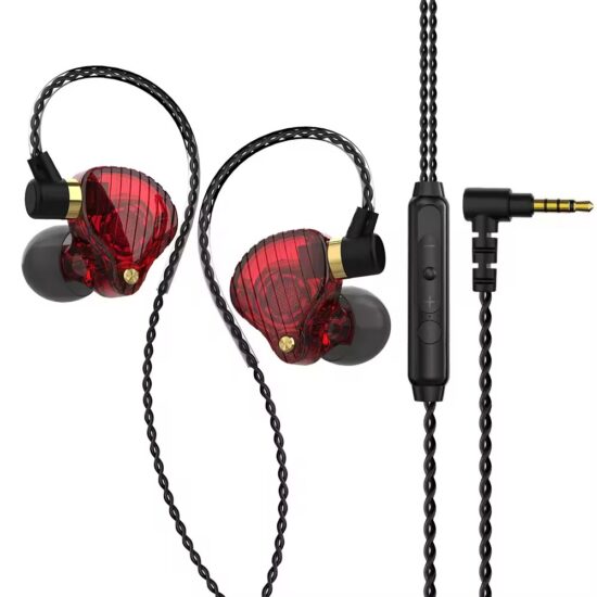 HiFi 3.5mm Wired In-Ear Earphones with Bass