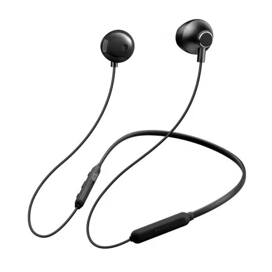 Wireless neckband sports earphones with mic