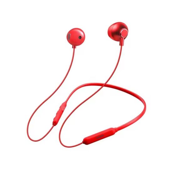 Wireless neckband sports earphones with mic