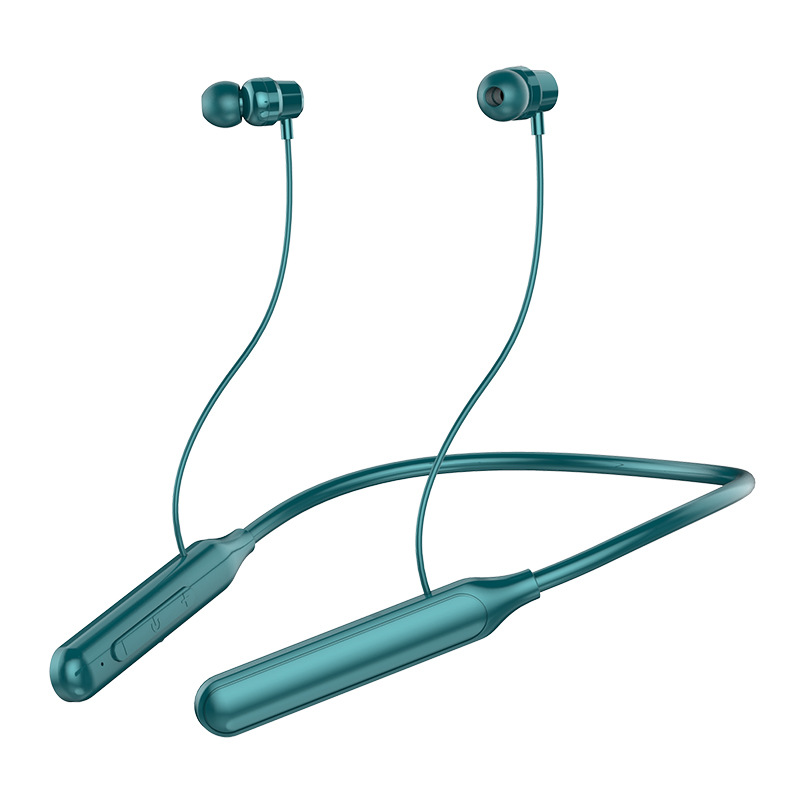 Wireless neckband headphones with noise cancelling