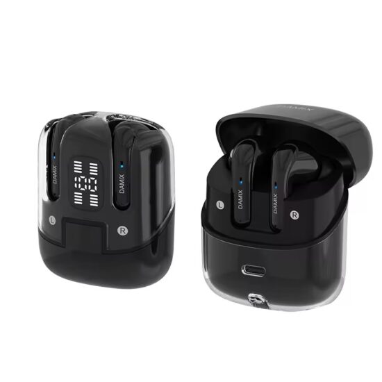 TWS gaming stereo earbuds with low latency and clear mic