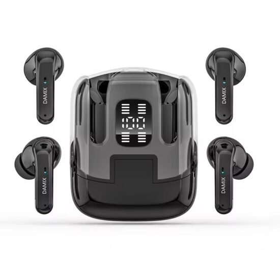 TWS gaming stereo earbuds with low latency and clear mic