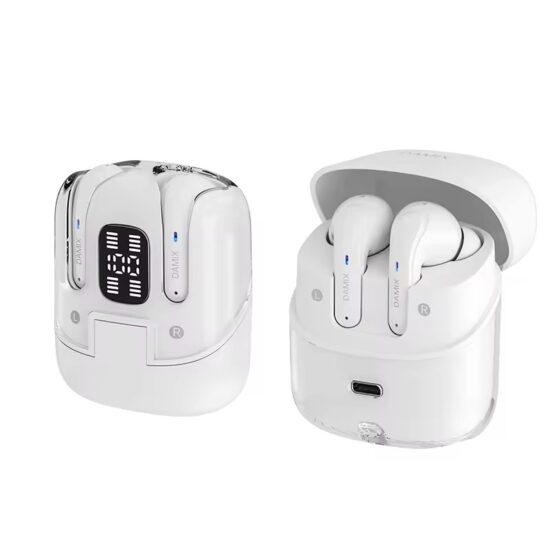 TWS gaming stereo earbuds with low latency and clear mic
