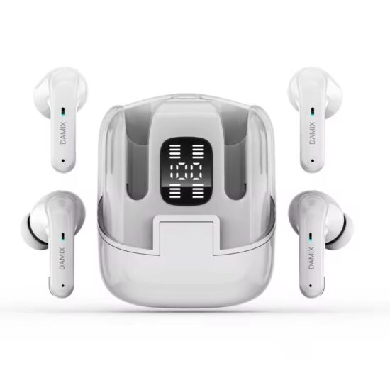 TWS gaming stereo earbuds with low latency and clear mic