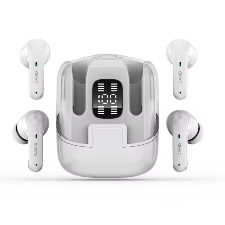 TWS gaming stereo earbuds with low latency and clear mic