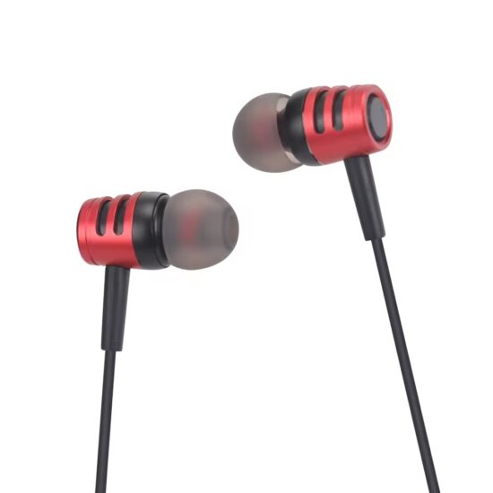 Custom in-ear sports earbuds with microphone