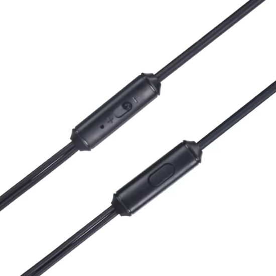 Custom in-ear sports earbuds with microphone