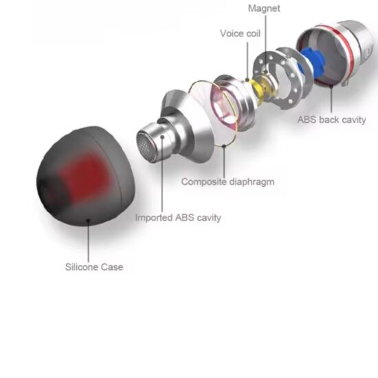 Magnetic USB-C earphones with microphone