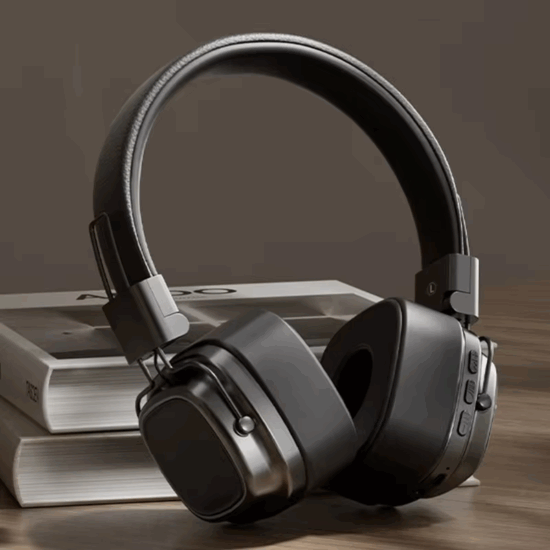 High-Quality Wireless Stereo Headphones with Mic