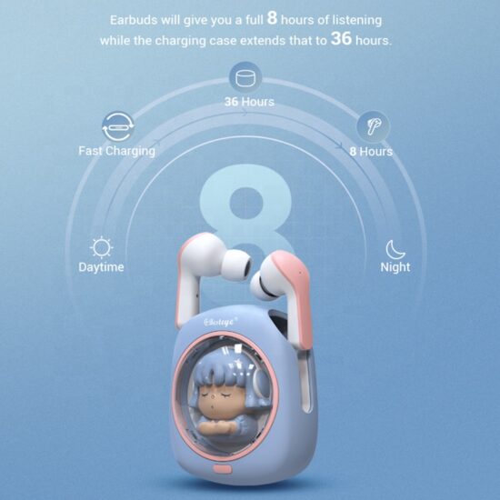 Waterproof noise cancelling wireless earbuds
