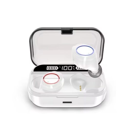 Portable TWS gaming earbuds with power bank charging case